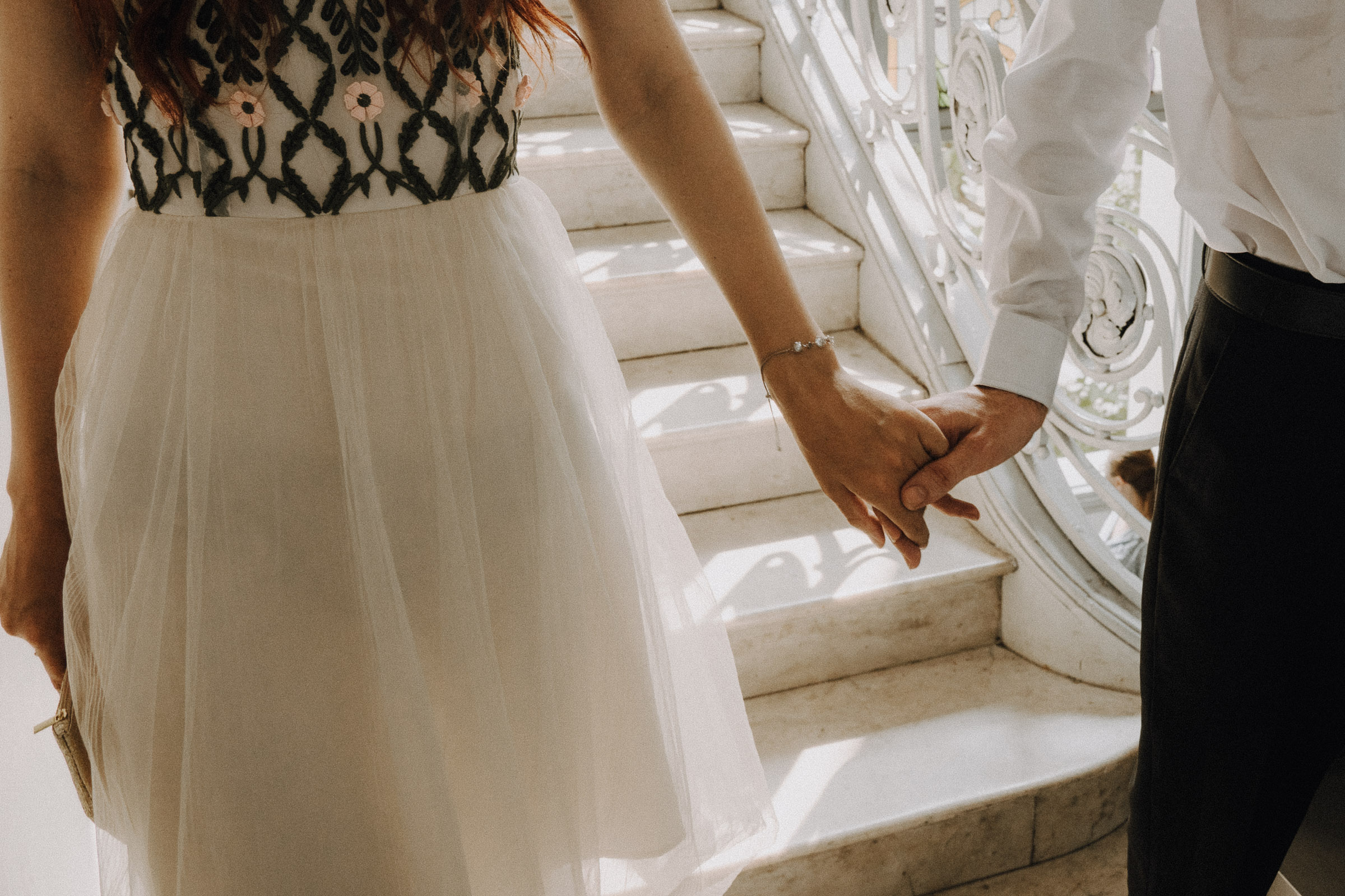 Hochzeitspaar atmosphärisch artsy